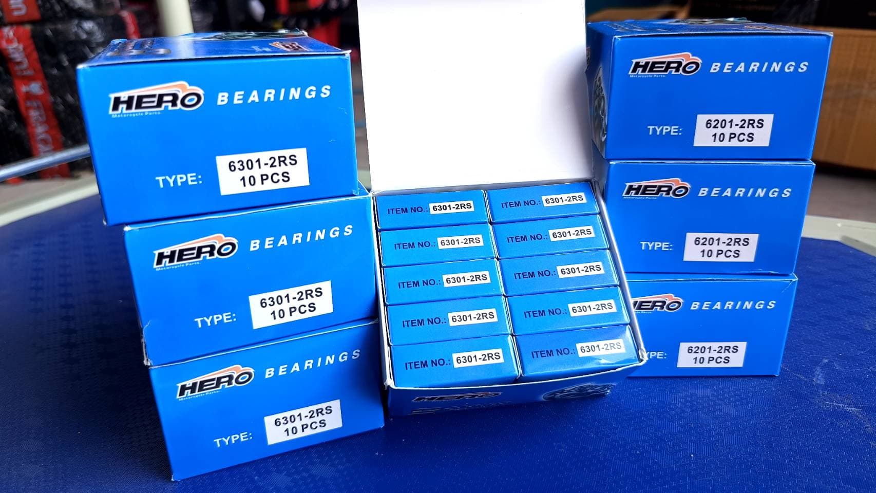 ลูกปืน HERO 6201 กล่องละ 10 ลูก ราคา 99 บาท - Mana Racing Shop