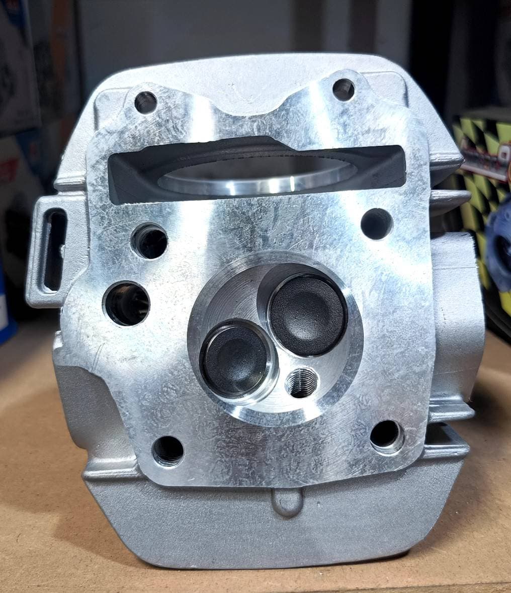 ฝาสูบ Honda Wave125i Old รุ่นบังลม พร้อมวาล์วไอดีและไอเสีย