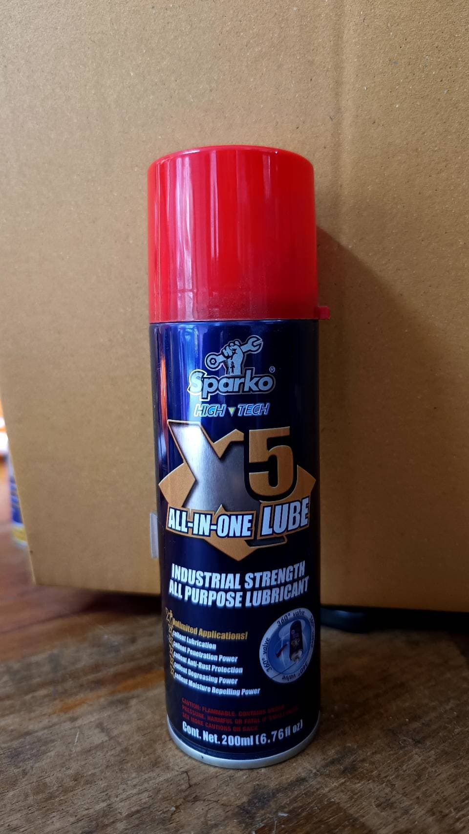 Sparko X5 All-in-One Lube 200ml ราคา 70 บาท - Mana Racing Shop