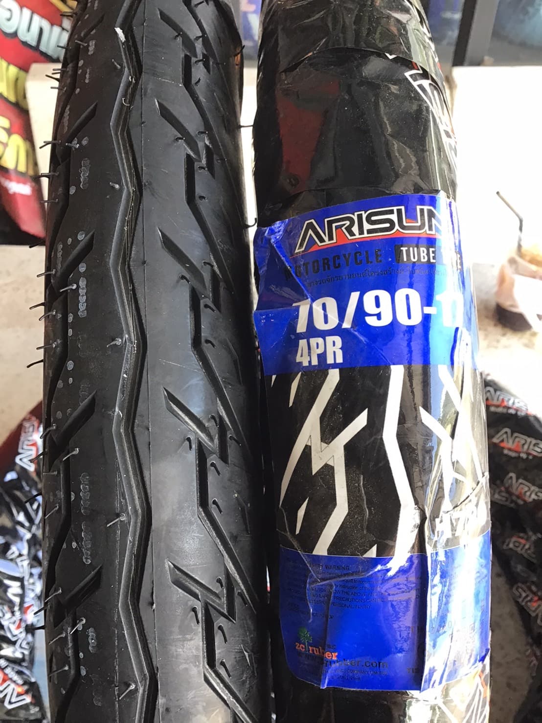 ยางนอก ARISUN H780 70/90-17 70/90-17 ราคา 240 บาท - Mana Racing Shop