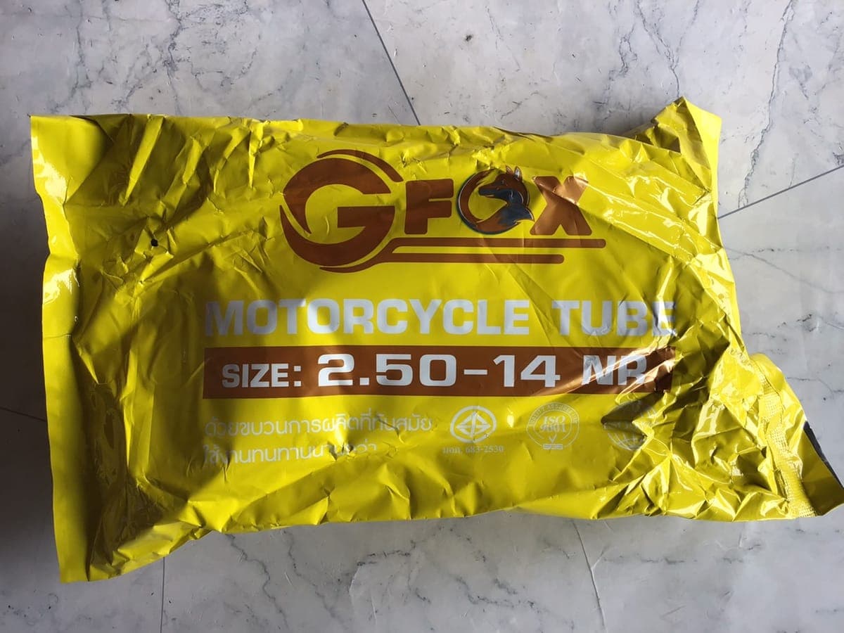 GFOX ยางใน 250-14 ราคา 50 บาท - Mana Racing Shop