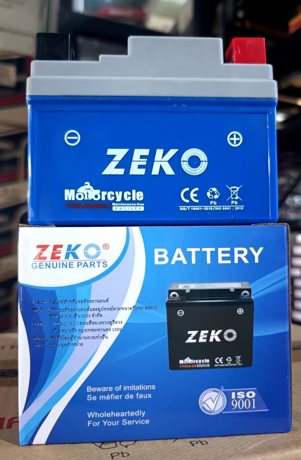 แบตเตอรี่ ZEKO YTZ5S 1 ลูก ราคา 200 บาท - Mana Racing Shop