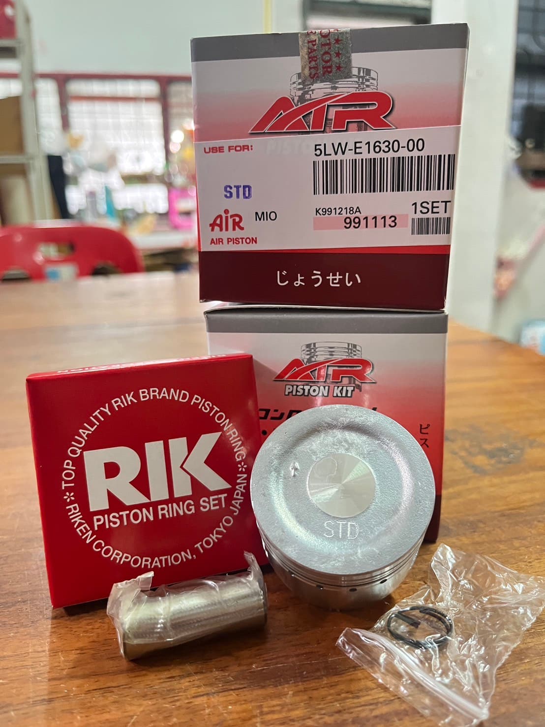 ลูกสูบ AIR MIO STD ราคา 219 บาท - Mana Racing Shop