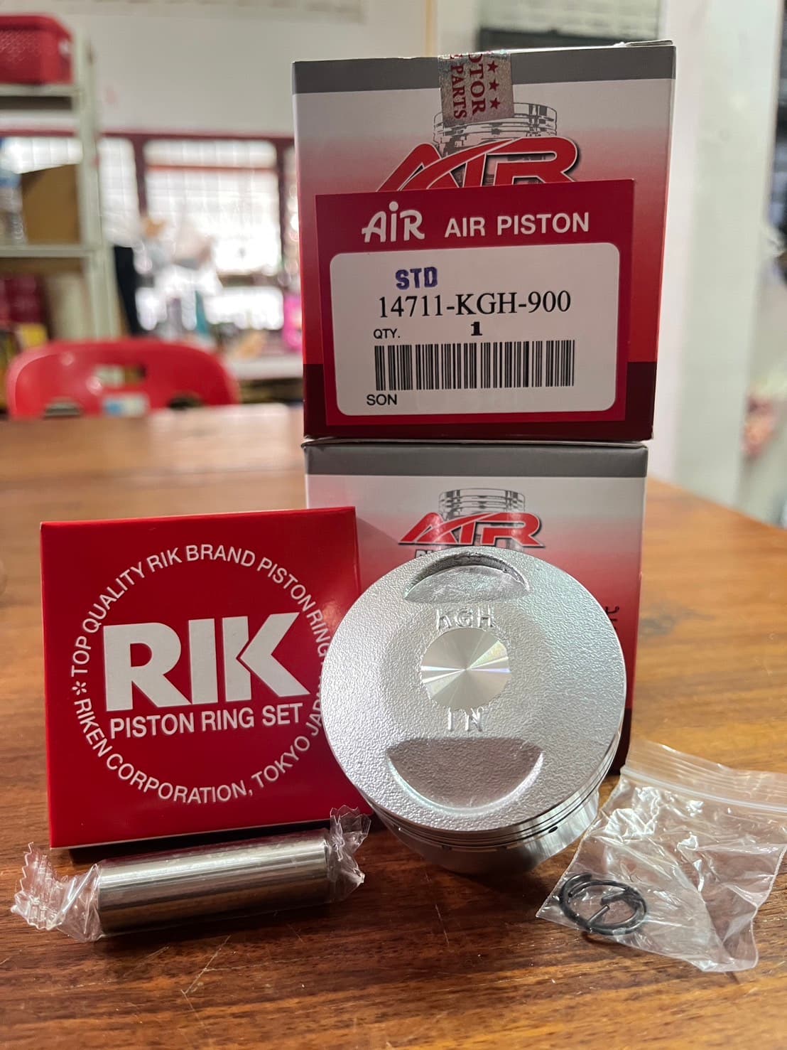 ลูกสูบ AIR SONIC STD ราคา 219 บาท - Mana Racing Shop