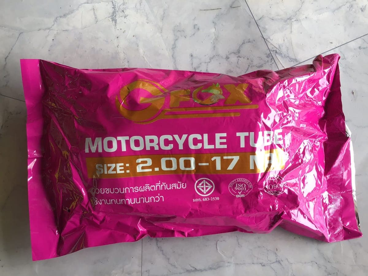GFOX ยางใน 200-17 ราคา 45 บาท - Mana Racing Shop