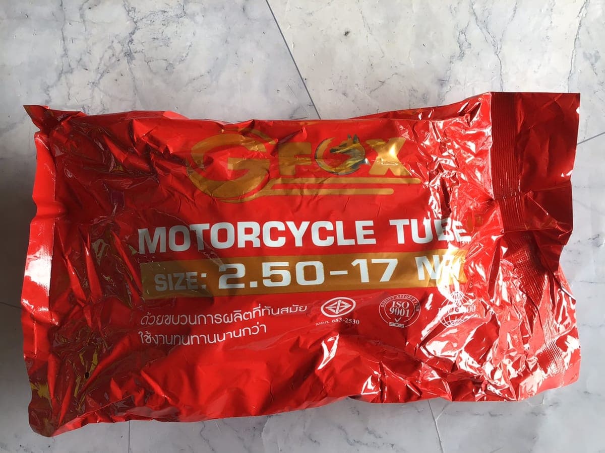 GFOX ยางใน 250-17 ราคา 50 บาท - Mana Racing Shop