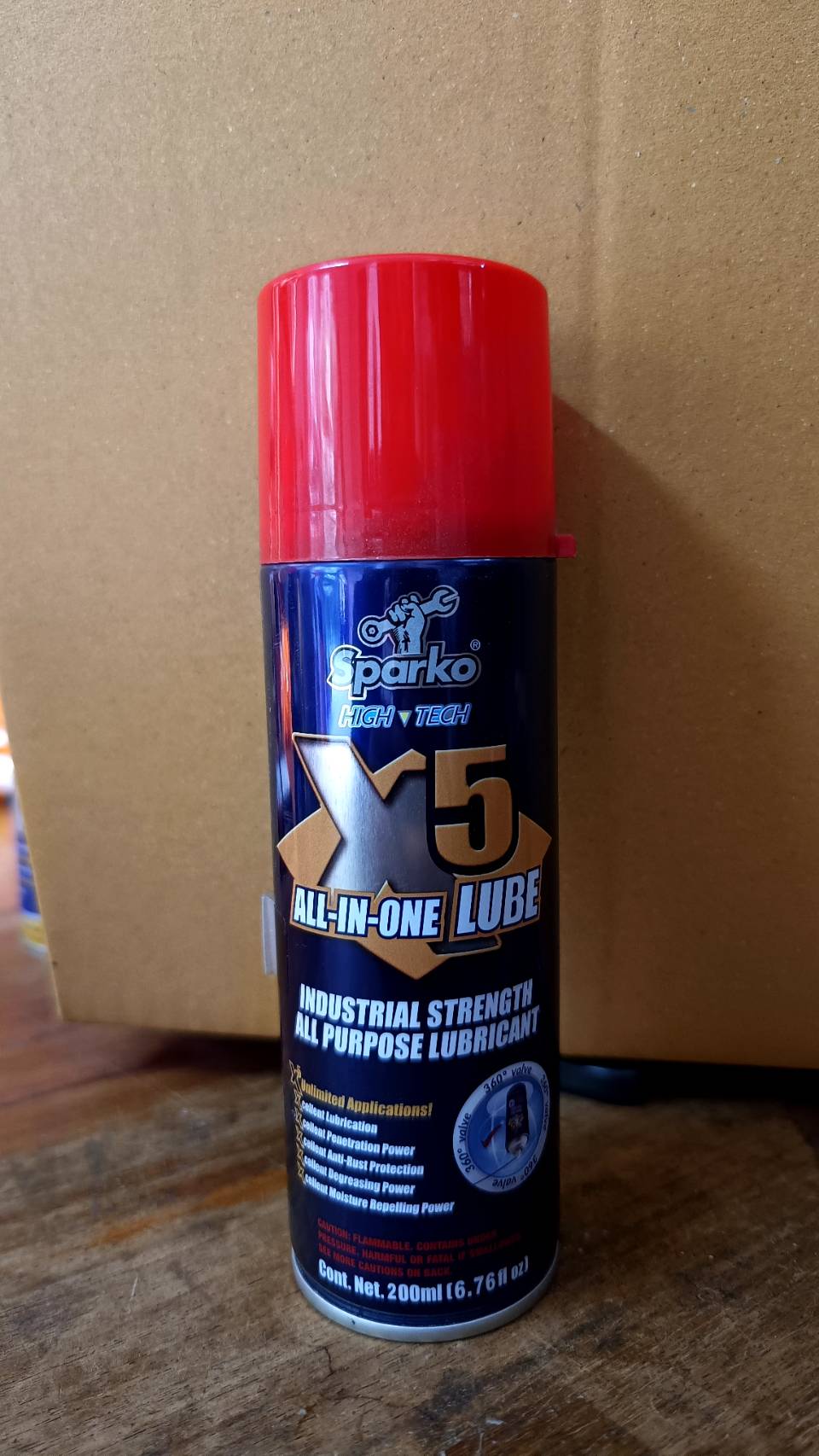 Sparko X5 All-in-One Lube 200ml ราคา 70 บาท - Mana Racing Shop